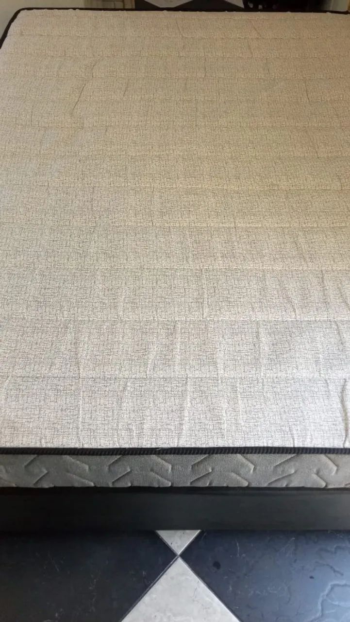 Colchão ORTOBOM D33 + Base ORTOBOM Usado
