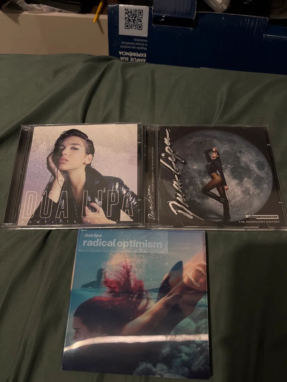 Coleção Dua Lipa - 3 álbuns 