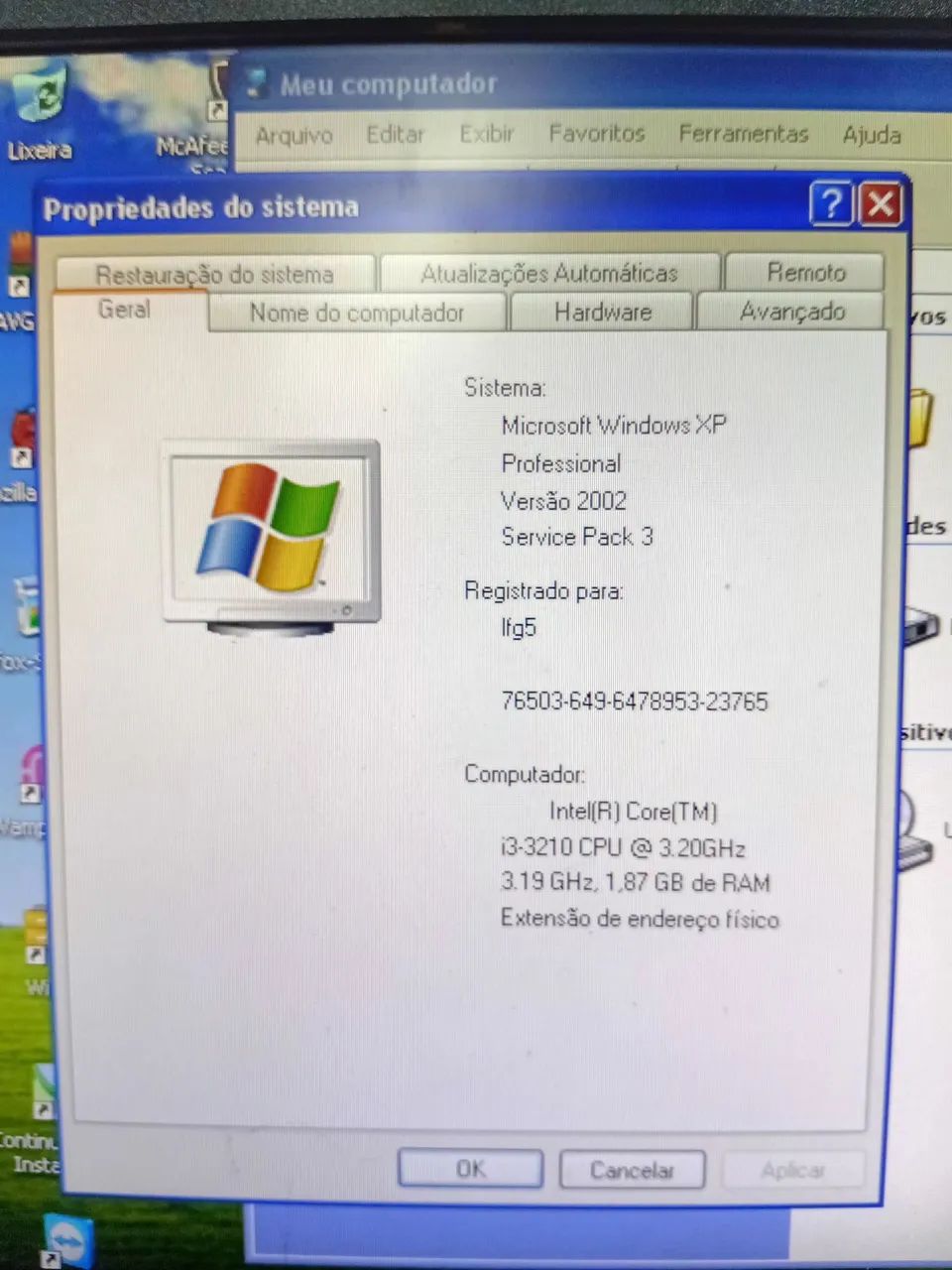 PC DESKTOP INTEL I3 + 2 GB RAM + 750 HD COMPLETO  - Foto 3