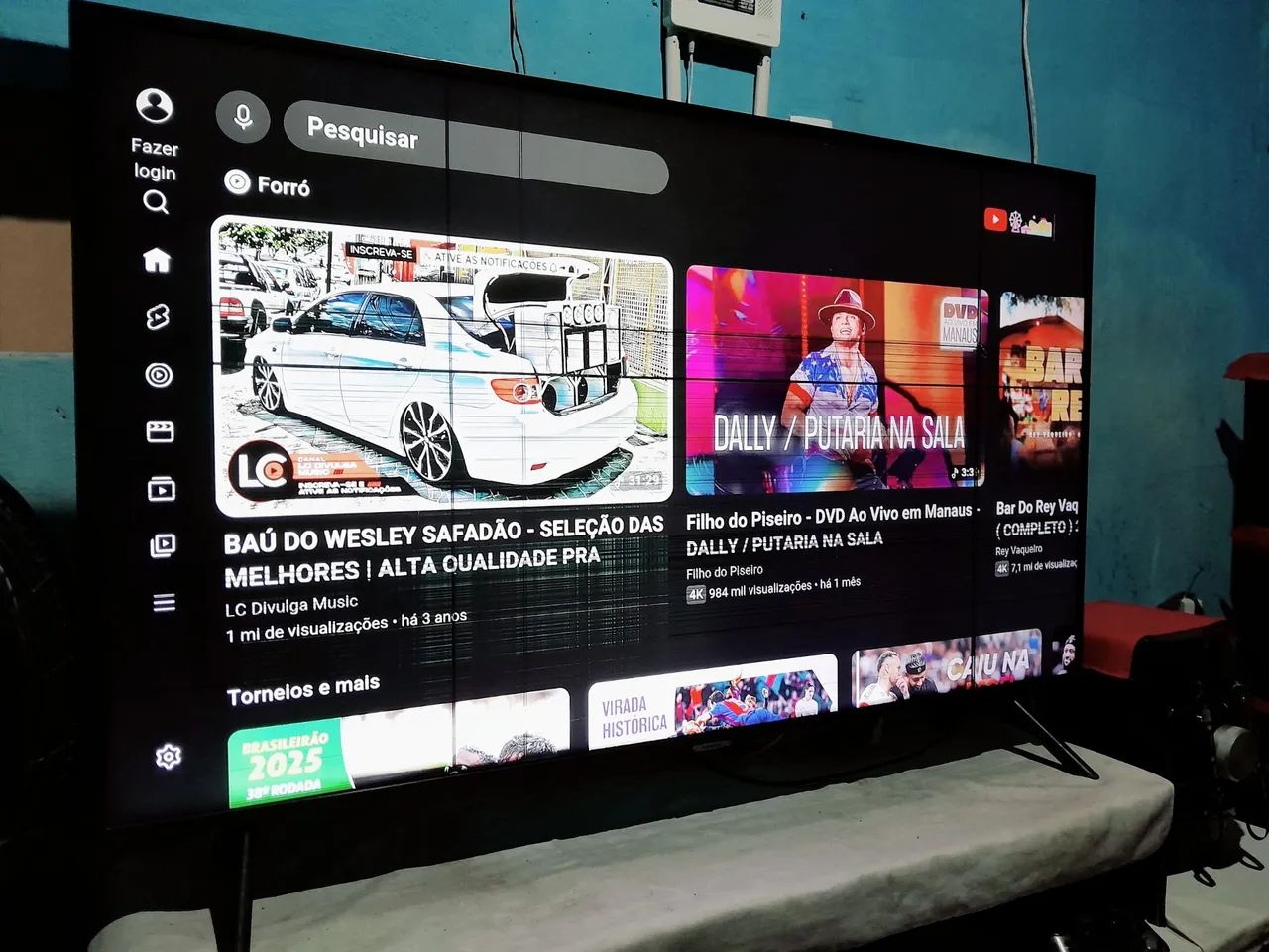 Tv Smart 4K 50 Polegadas COM DEFEITO 