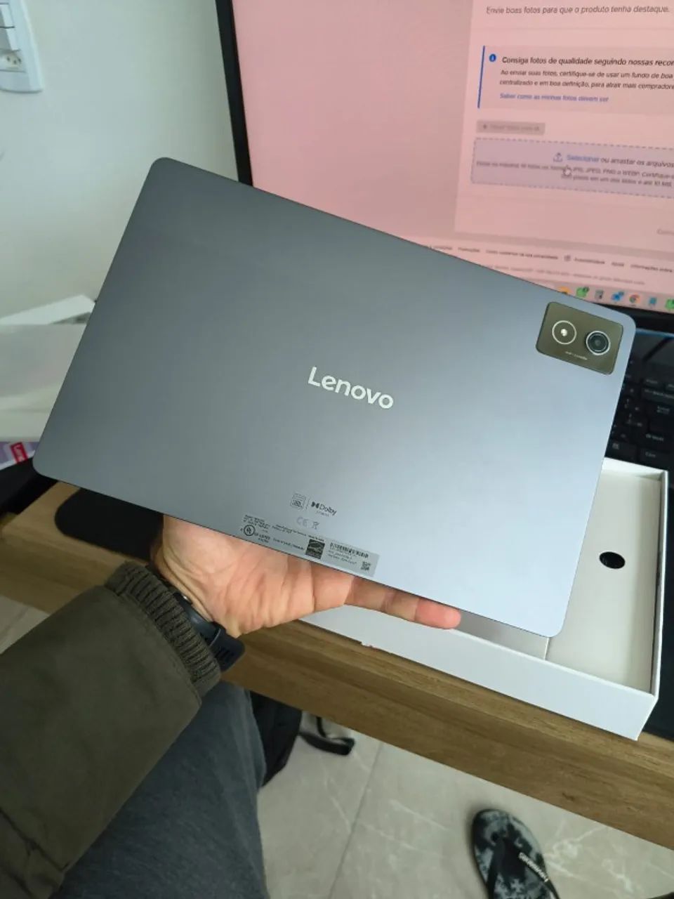 Tablet Lenovo Idea Tab Pro Com Teclado Gen 2 128GB
