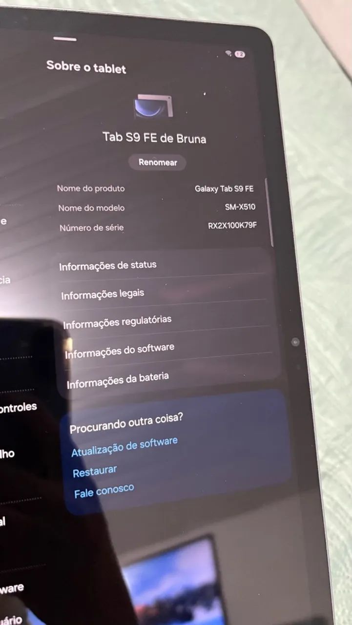 Samsung Galaxy Tab S9 FE 128GB + S Pen + Capa - Excelente estado - Foto 4