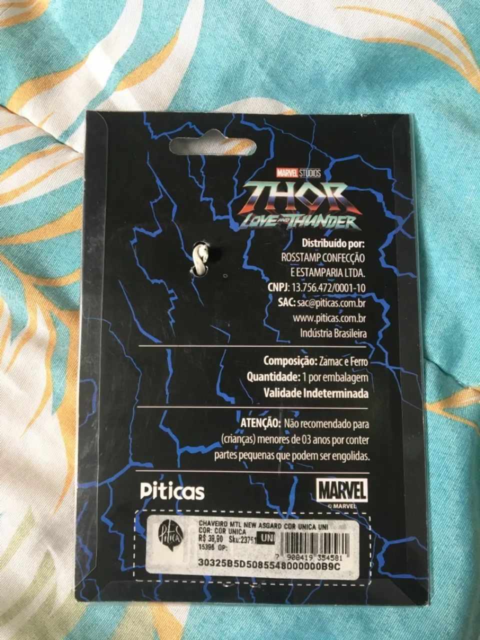 Chaveiro Piticas - Thor Amor e Trovão  - Foto 2