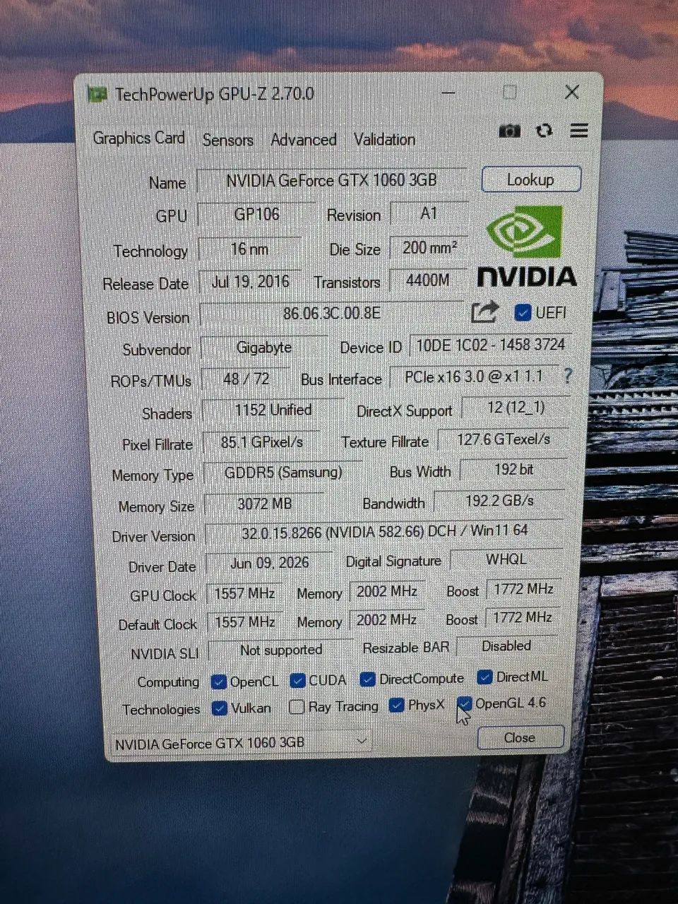 Placa de vídeo GTX 1060 3GB - Foto 4