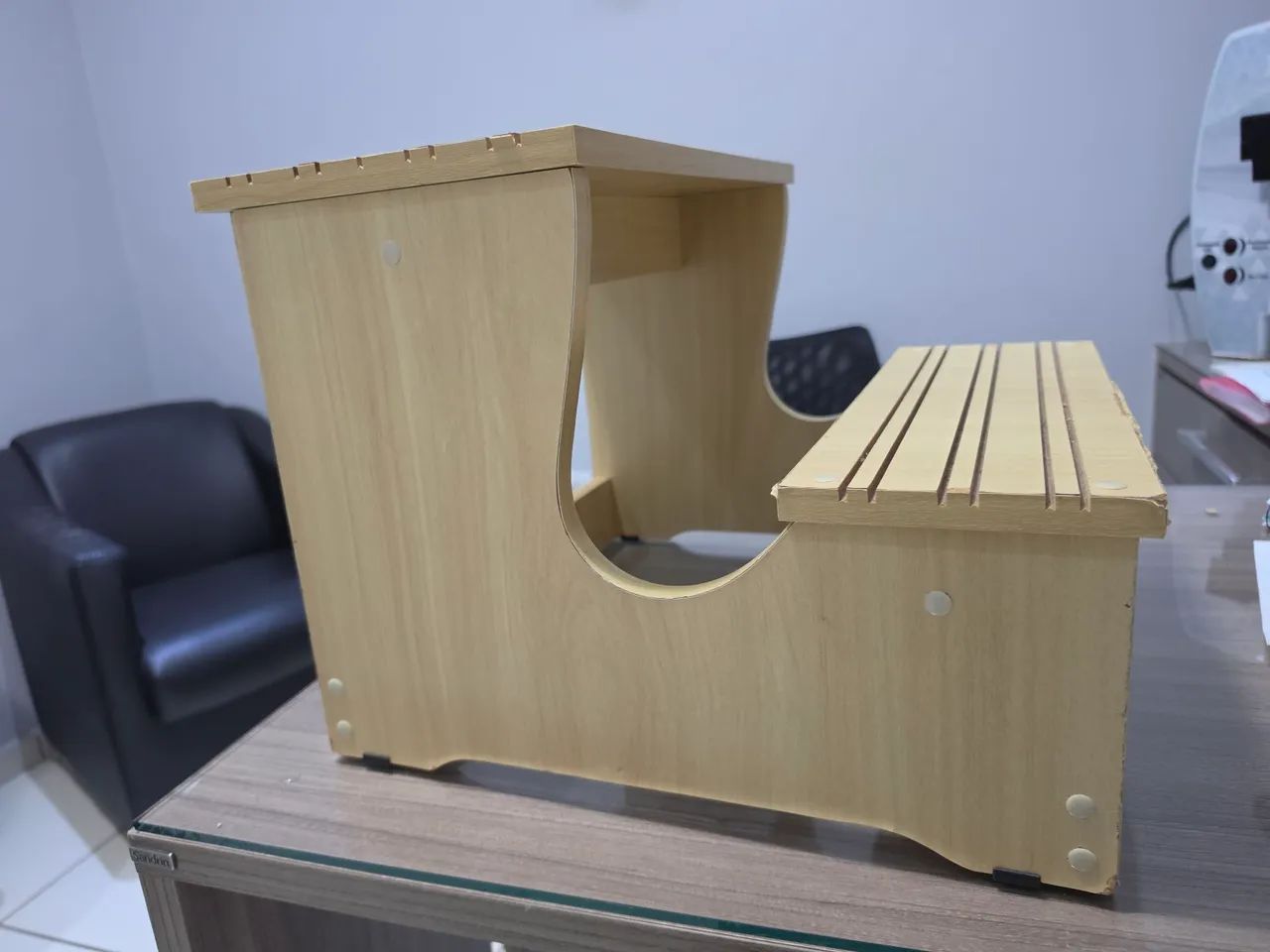 Escada auxiliar 2 degraus  - Foto 3