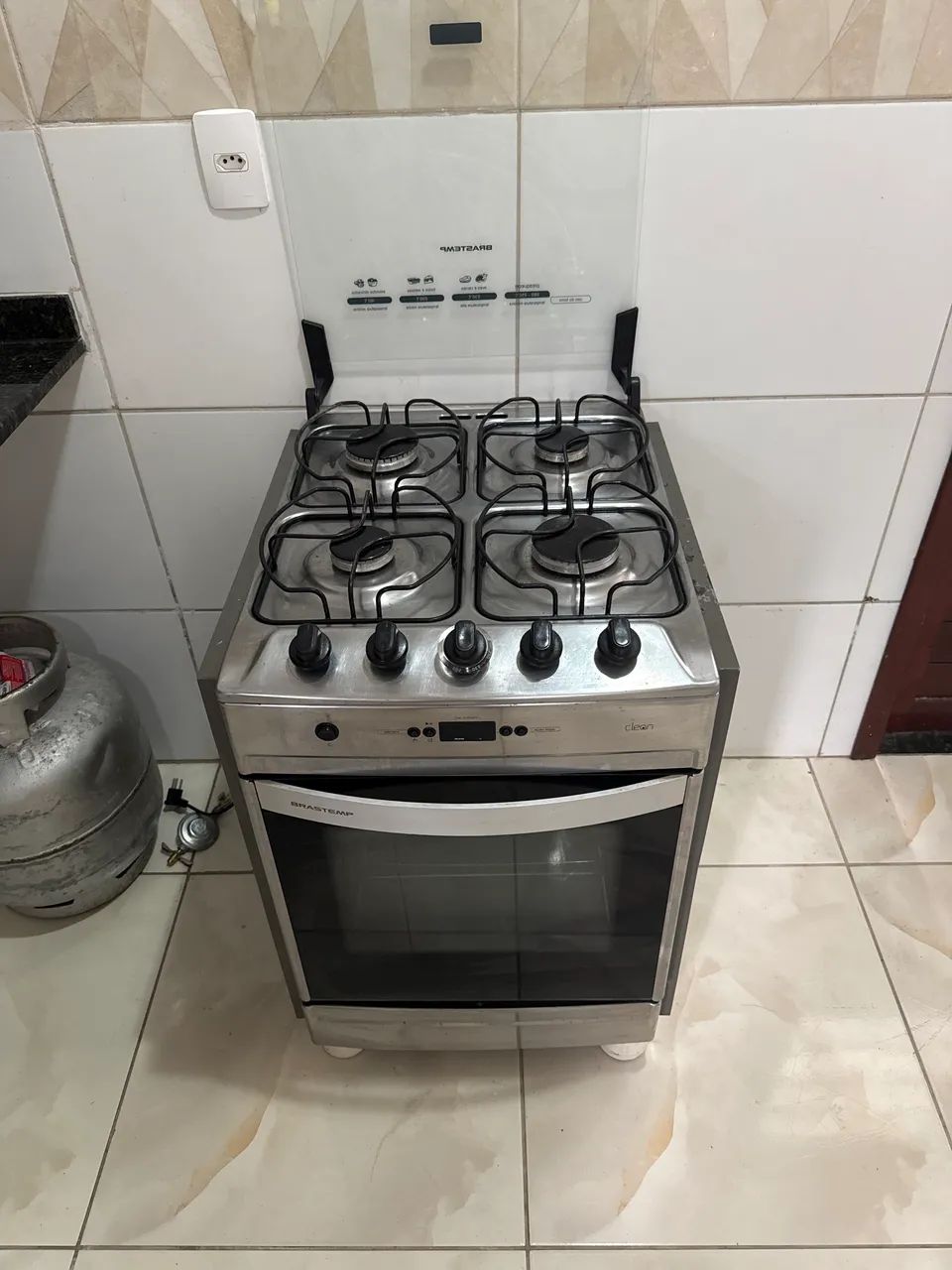 Fogão Brastemp Clean inox  - Foto 3