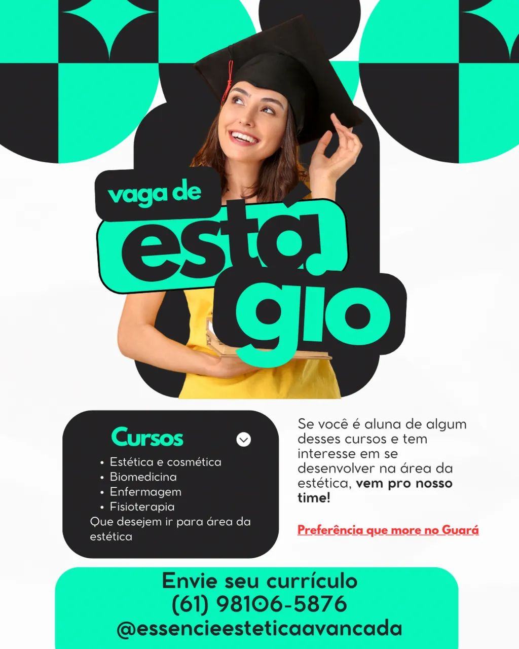 Estágio em clínica de estética