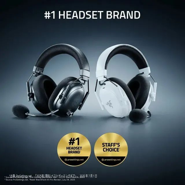 Headset Gamer Razer BlackShark V3 Pro Sem Fio, Preto - Foto 2