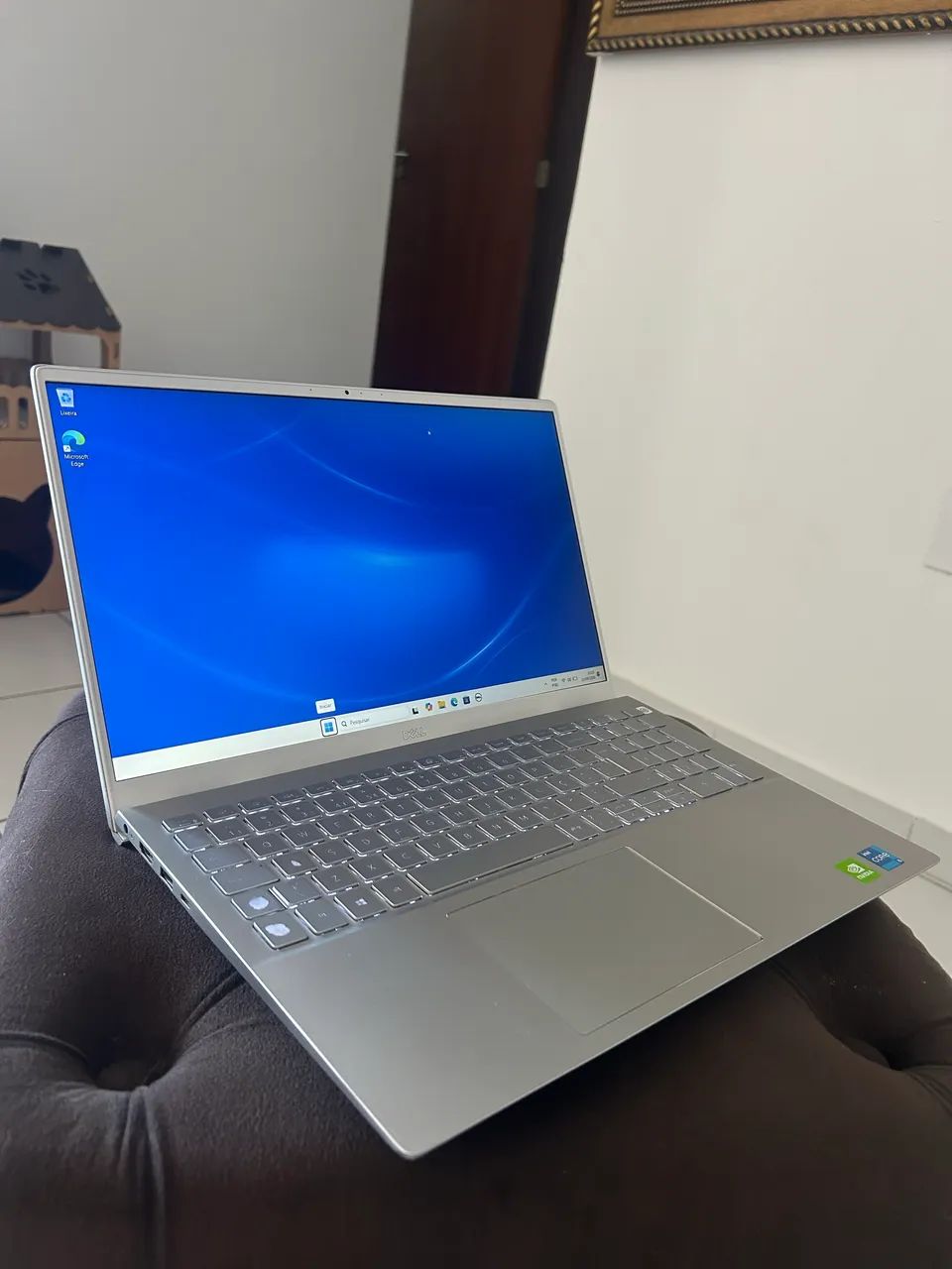 Notebook Dell 11Th Core i5 8GB+SSD M2 256GB - Placa Nvidia MX350 e Iris Xe de 4GB - Foto 2