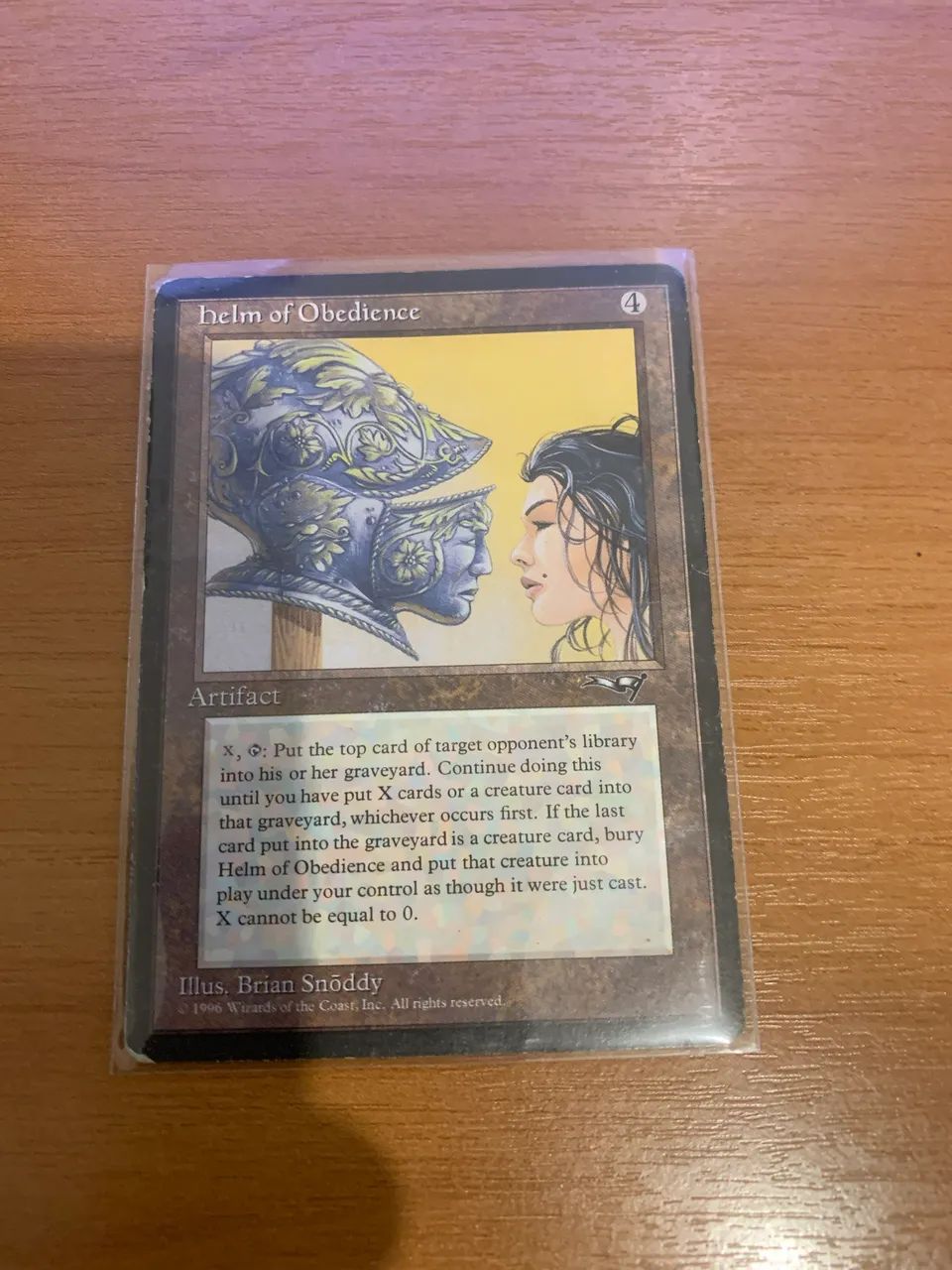 Magic the gathering - Helm of obedience / elmo - MP/HP