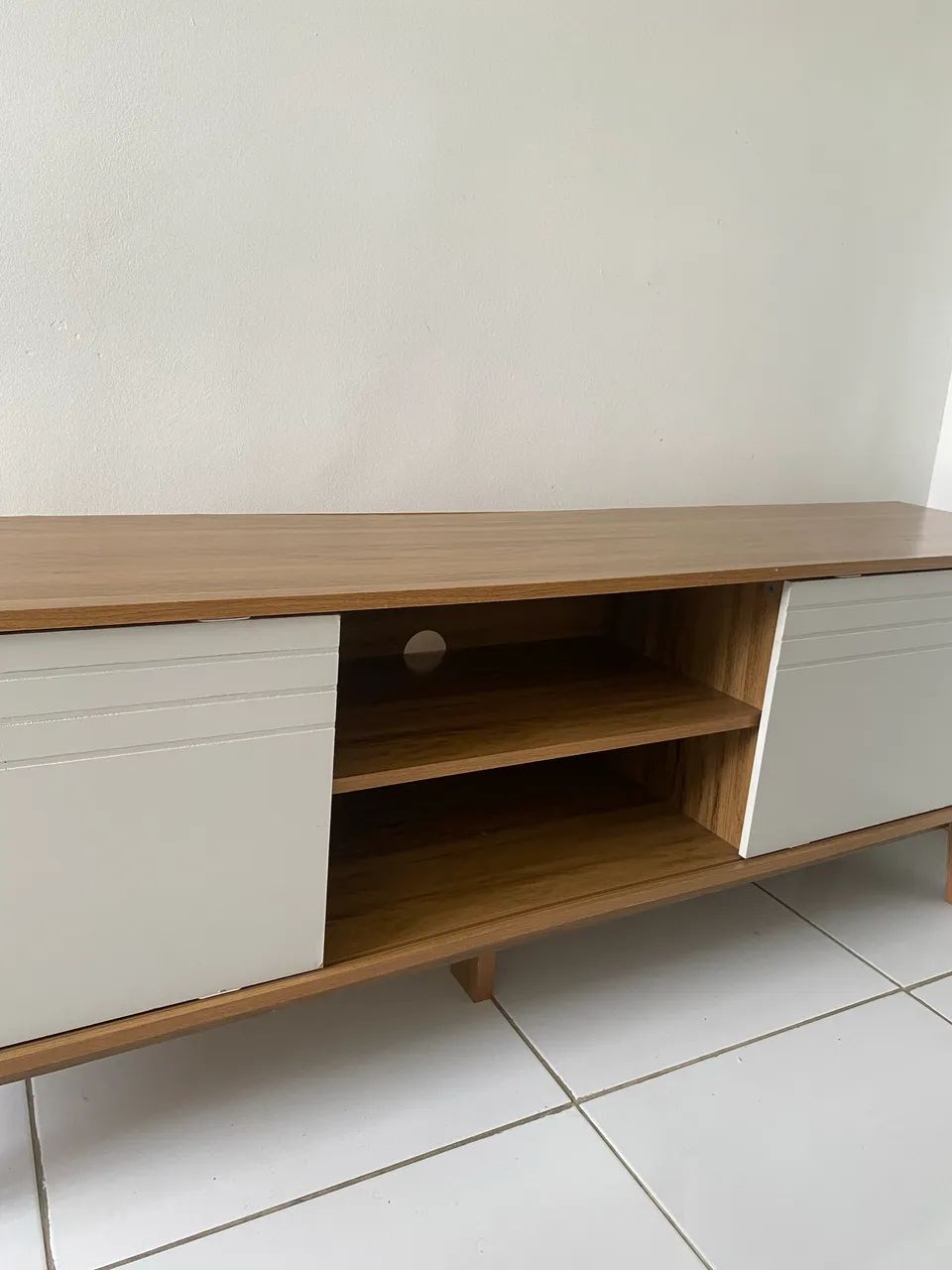 Rack Freijó com Off White R$ 300,00 - Foto 3