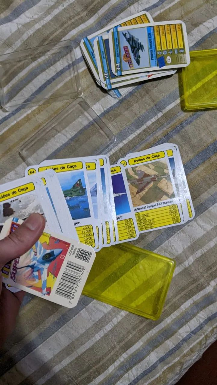 2 super trunfo de avião caças e jatos - Foto 2