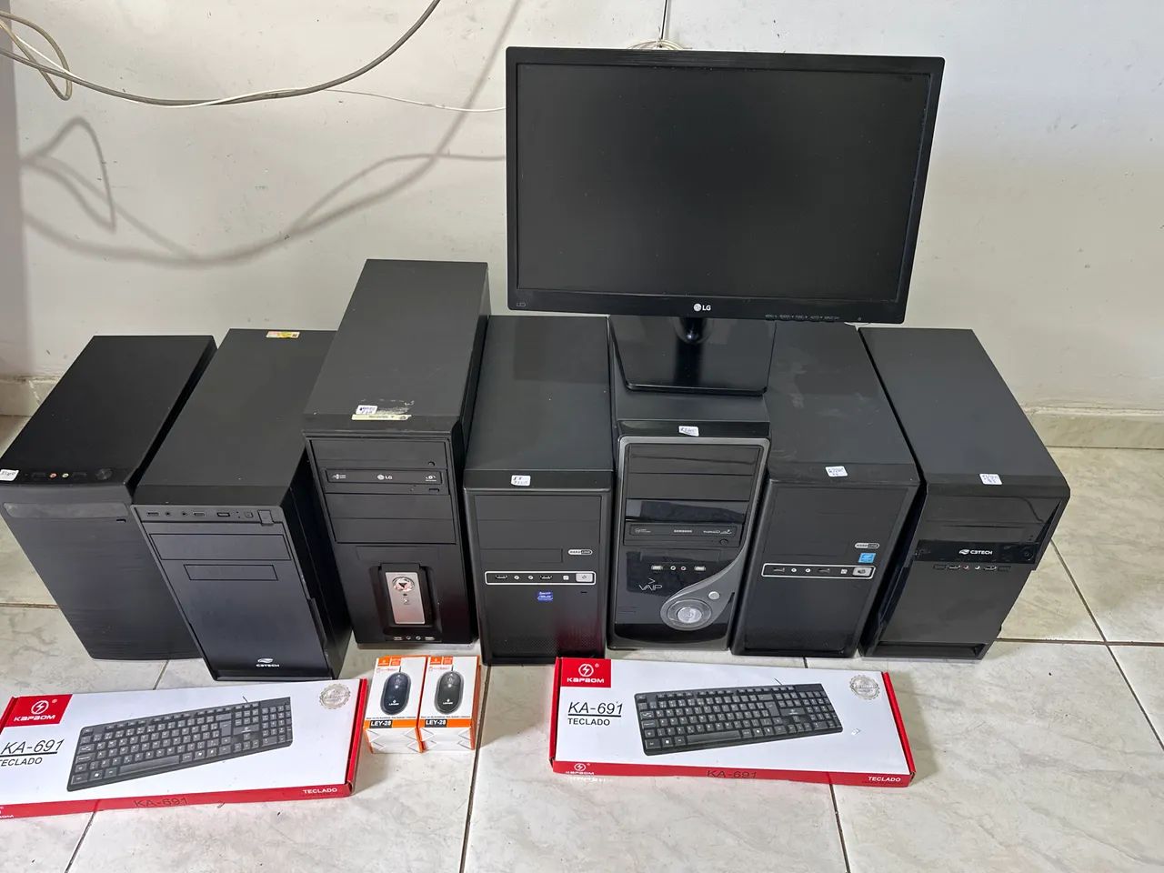 Computador com ssd para empresas ou residência 