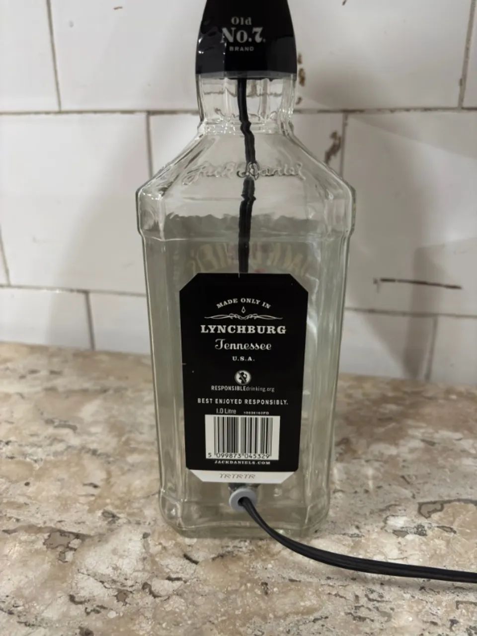 Abajur Jack Daniels - Artesanal - Foto 5