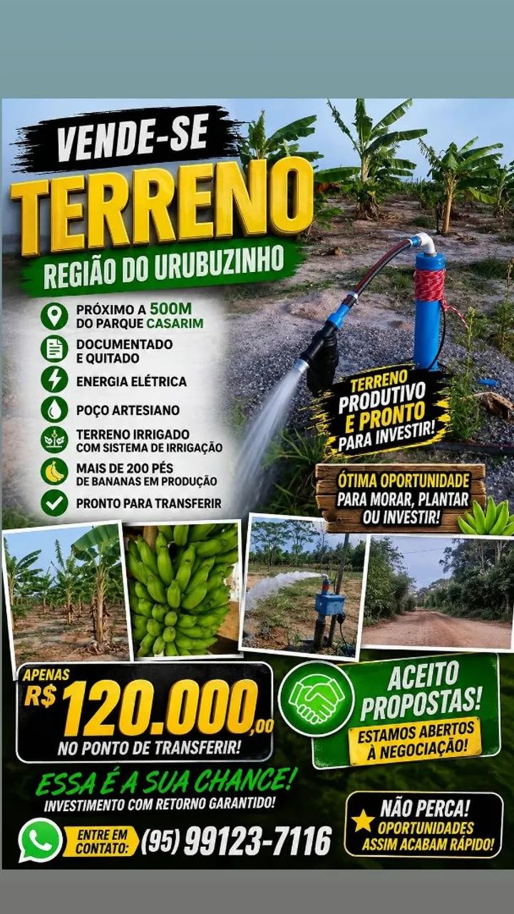 Terreno Produzindo