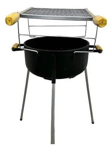 * churrasqueira botijao com kit<br>* 156,00