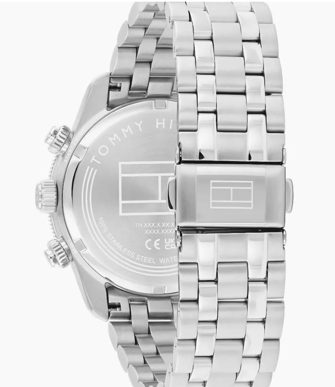 Relógio Tommy Hilfiger TH85 Chronograph Masculino em Aço Prateado - Foto 2