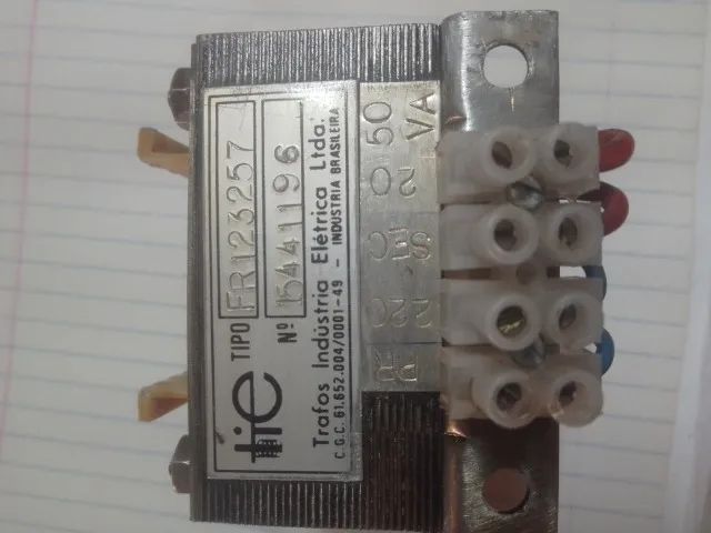 Transformador de comando 220\20v 50va