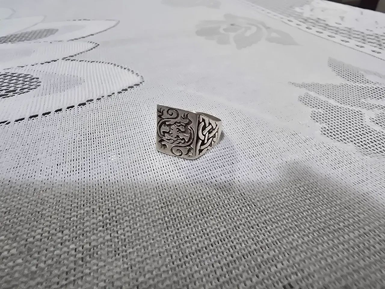 Pulseira e anel de prata 925 - Foto 3