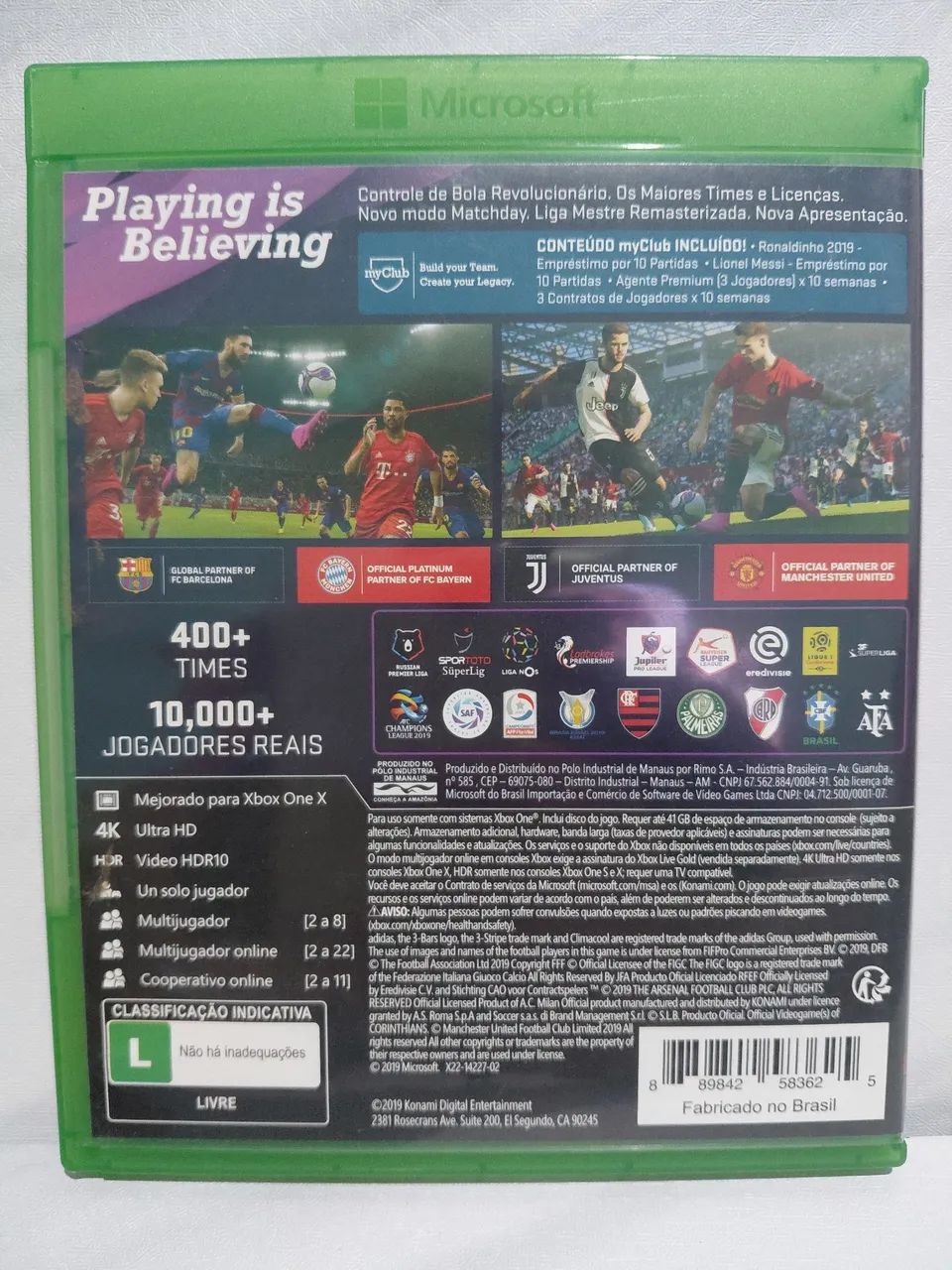 Jogo Pes 2020 Xbox one e one S - Foto 4