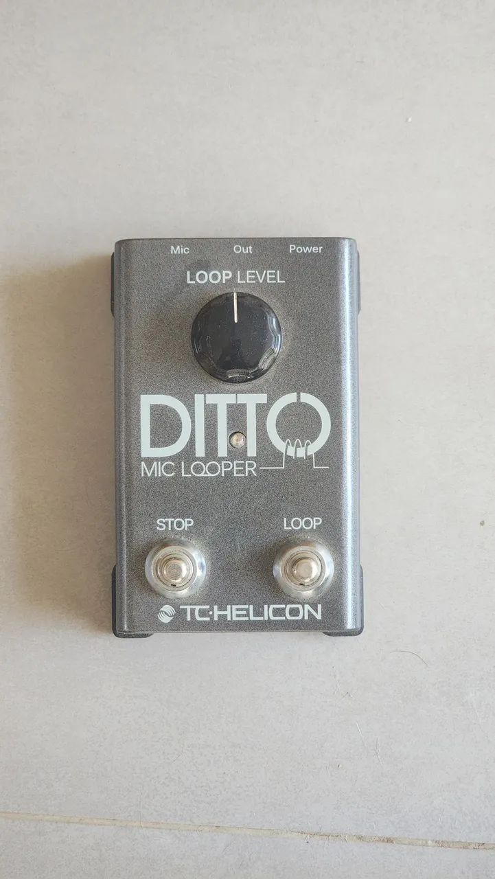 Pedal de Loop para MIC + MIC + Cabos