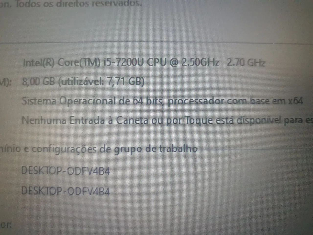 ? Dell Latitude 3480f i5 7ª Geração | 8GB RAM | SSD 512GB