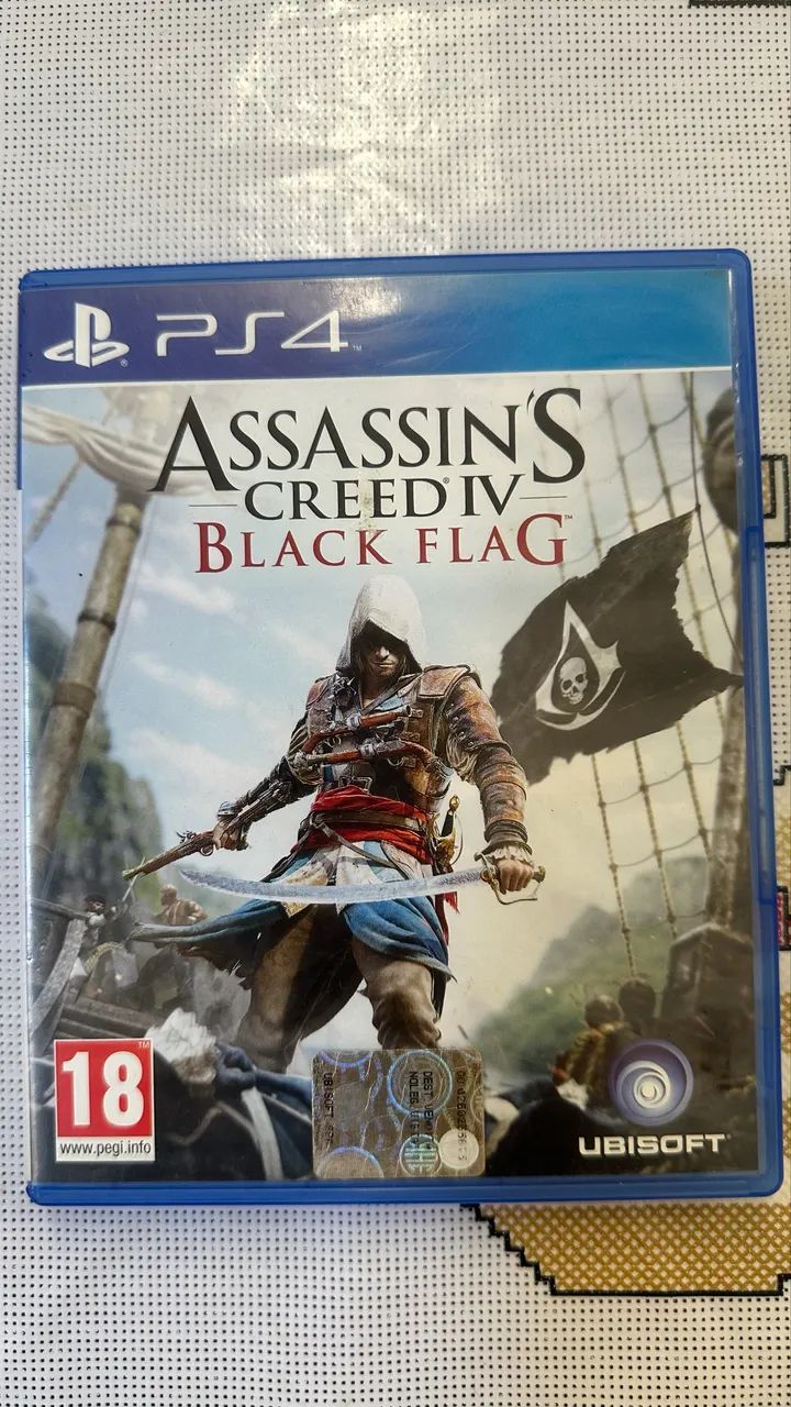 Jogo ps4 Assasins creed black flag 