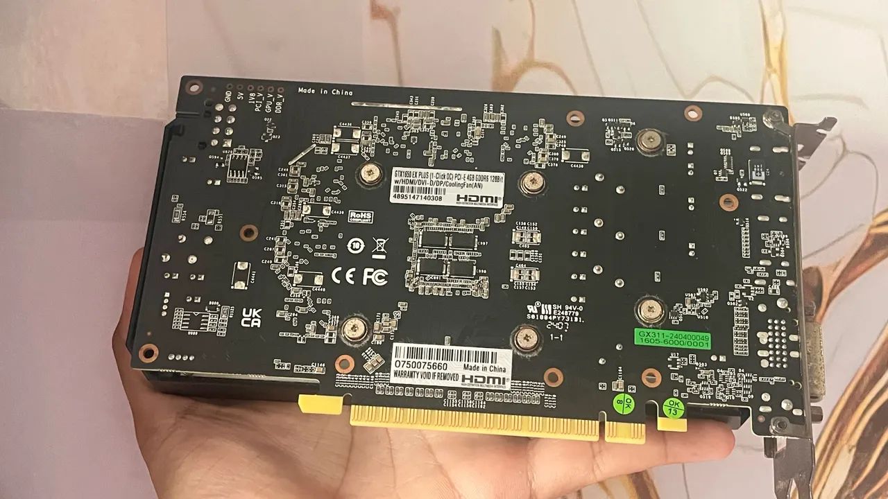 GTX 1650 gddr6 com defeito  - Foto 3