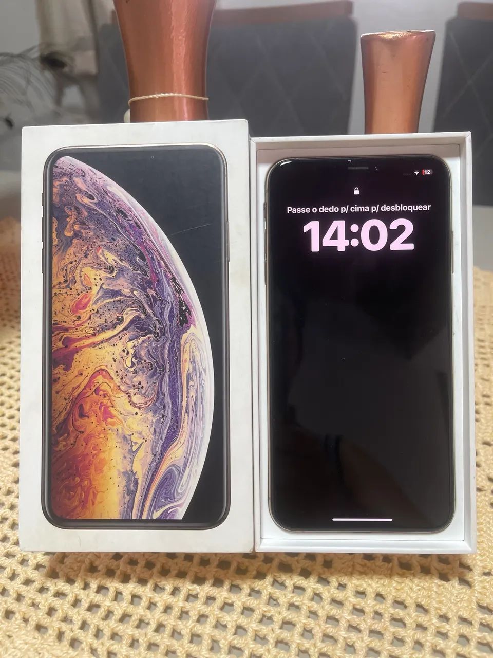 iPhone Xs Max 64GB - Face ID tudo Funcionando - Celulares e