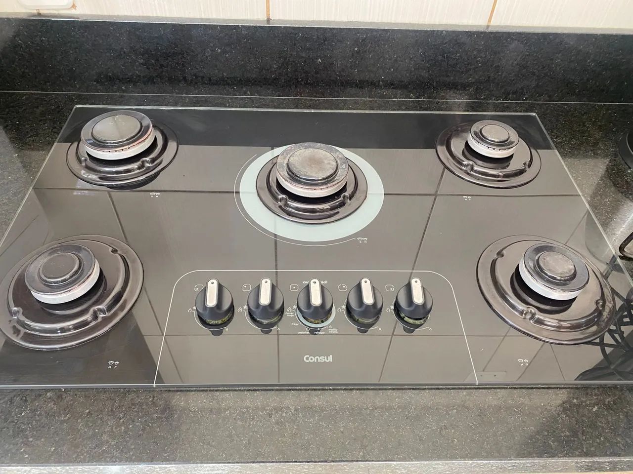 Cooktop Consul 5 bocas impecável!!! - Foto 4