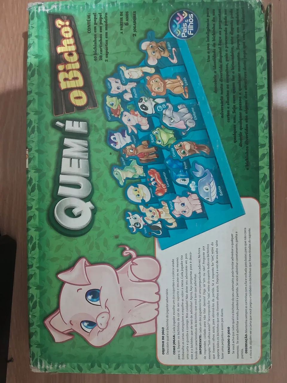 Quem é o bicho ? Brinquedo - Foto 3