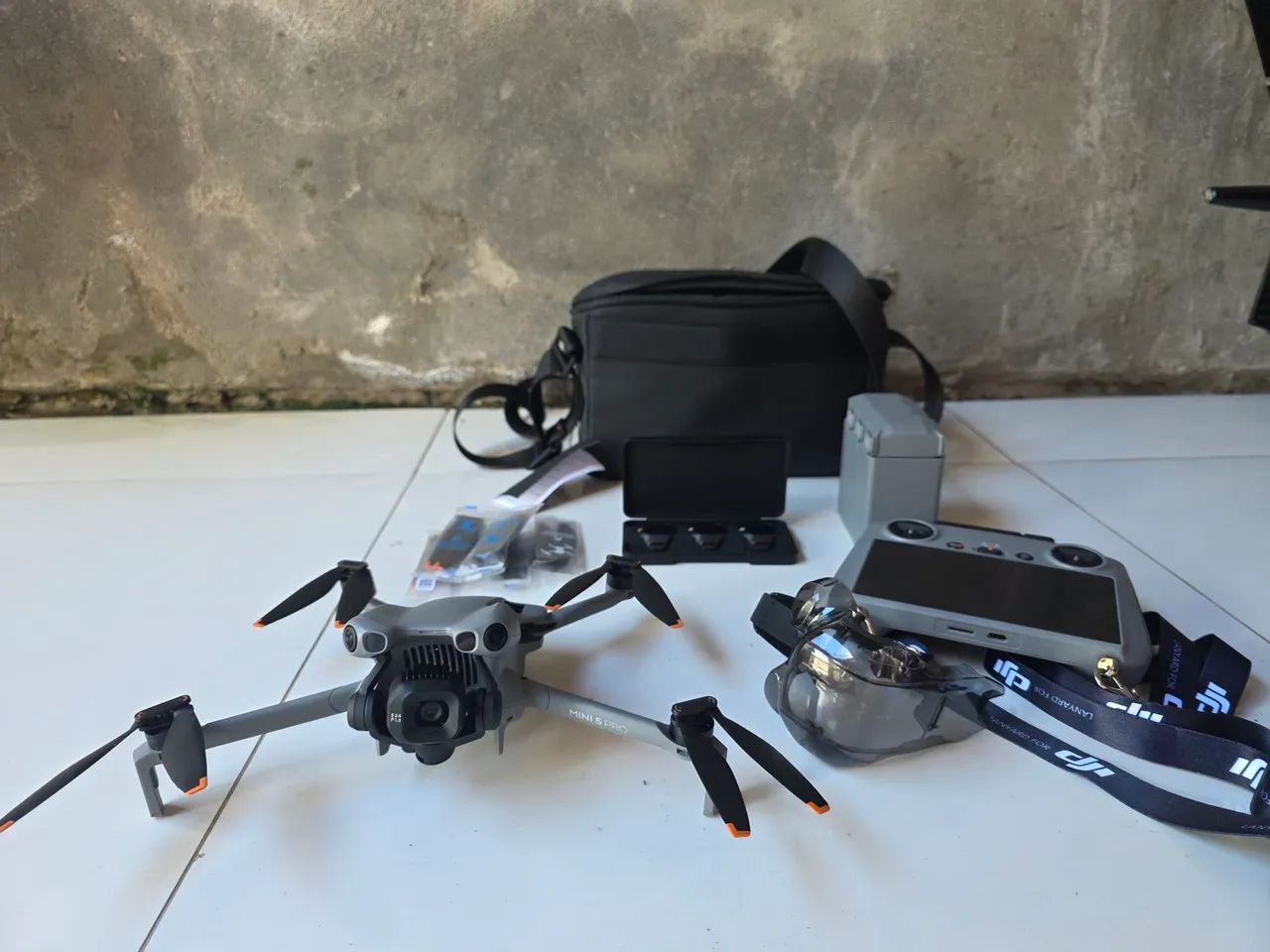 Dji mini 5 pro completo com apenas 5 meses de uso - Foto 5