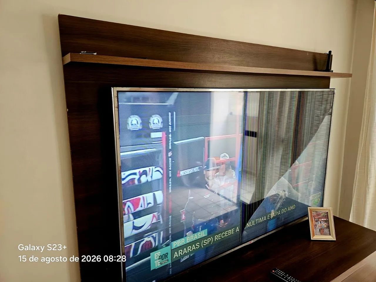 Tv smart  tela quebrada
