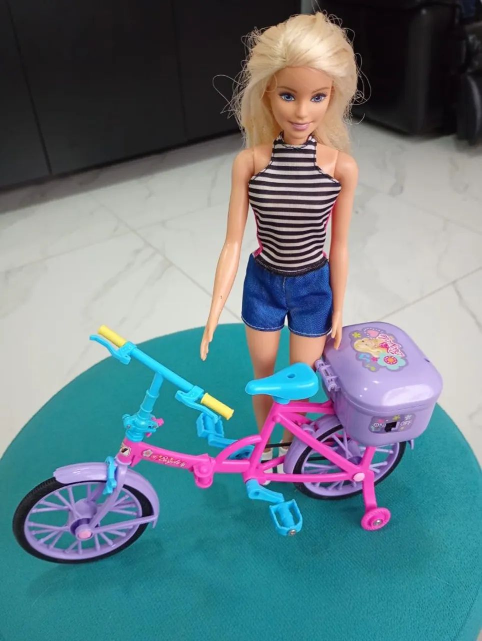 Barbie com bike  - Foto 3