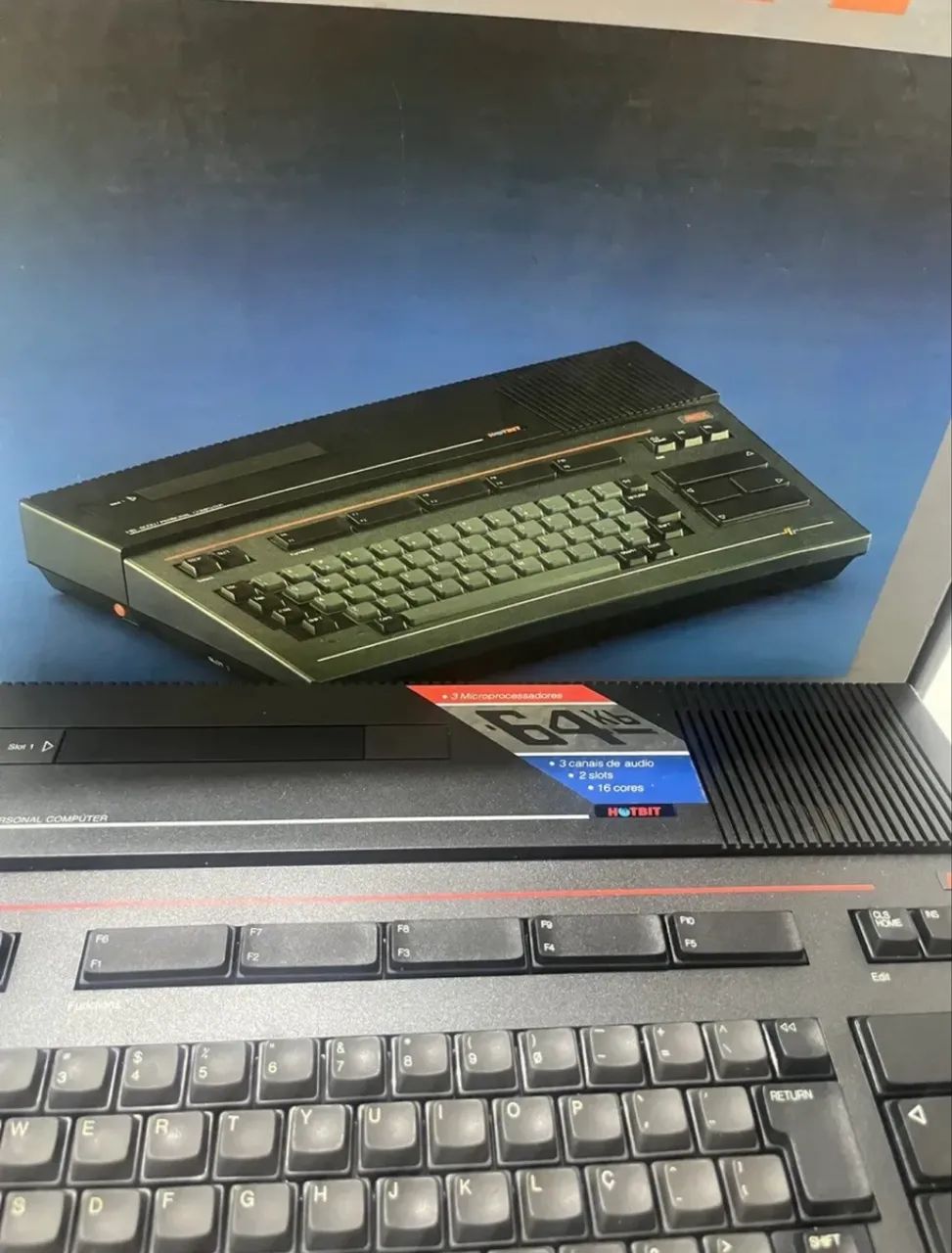 Sharp Msx Hotbit Console Game (Usado) - Foto 4