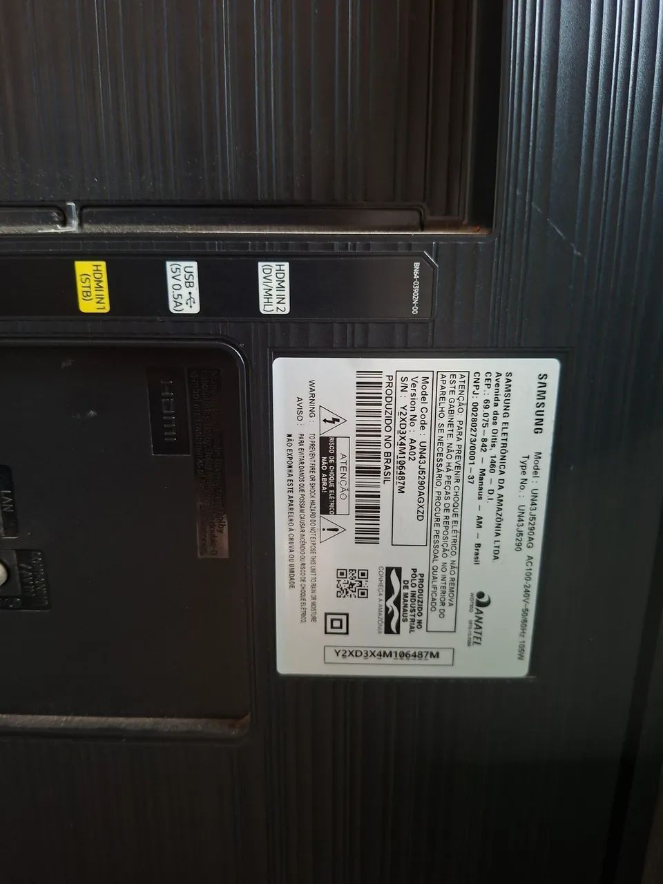 Vendo TV Samsung de 44 polegadas pra retirada de peças  - Foto 3