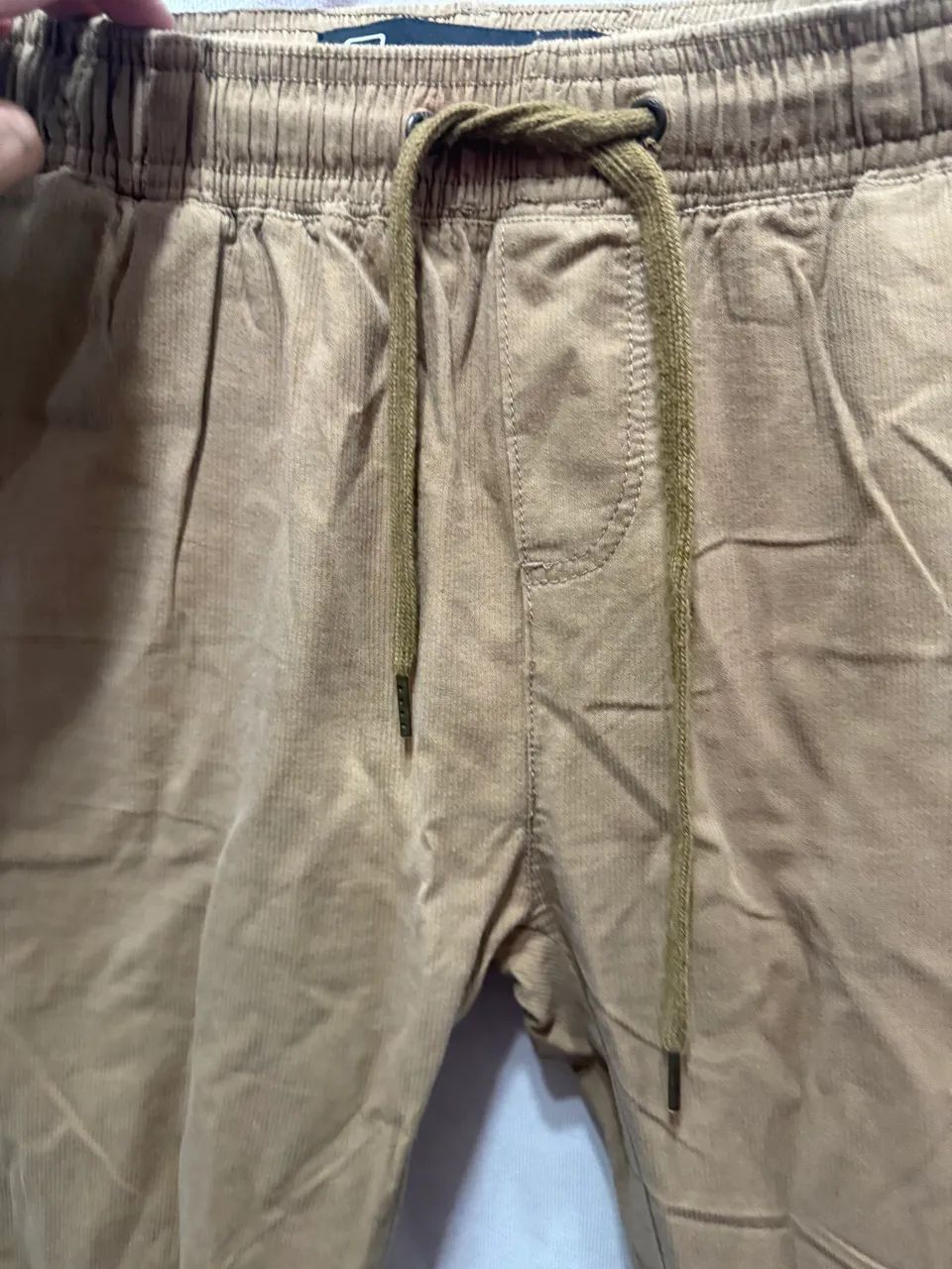 Calça masculina jogger Dript tamanho 42 caqui  - Foto 4