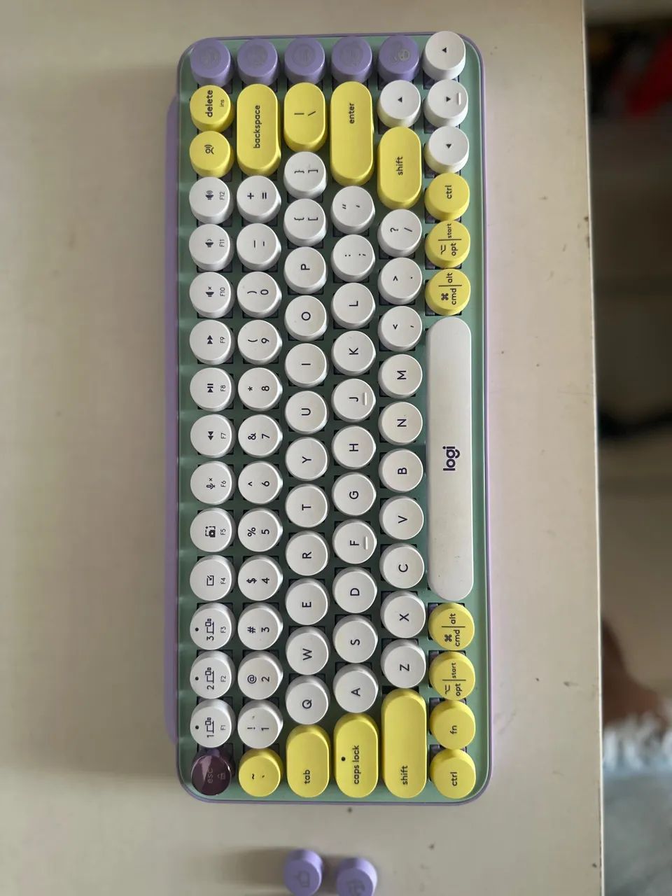 Teclado Mecanico sem fio LOGITECH POP KEYS - Foto 2