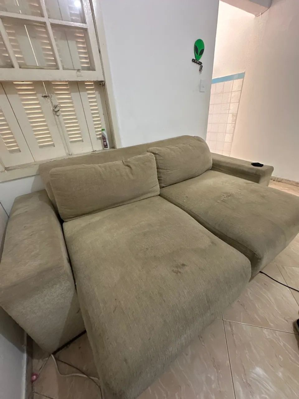 Sofá retrátil 4 lugares 