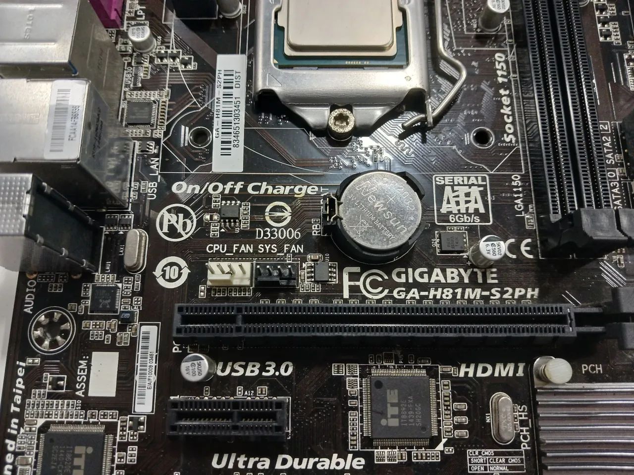 Placa-mãe GIGABYTE GA-H81M-S2PH