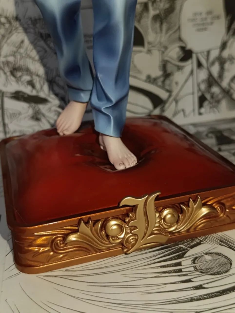 OPORTUNIDADE | Action Figure L Lawliet 30cm Death Note - Foto 2