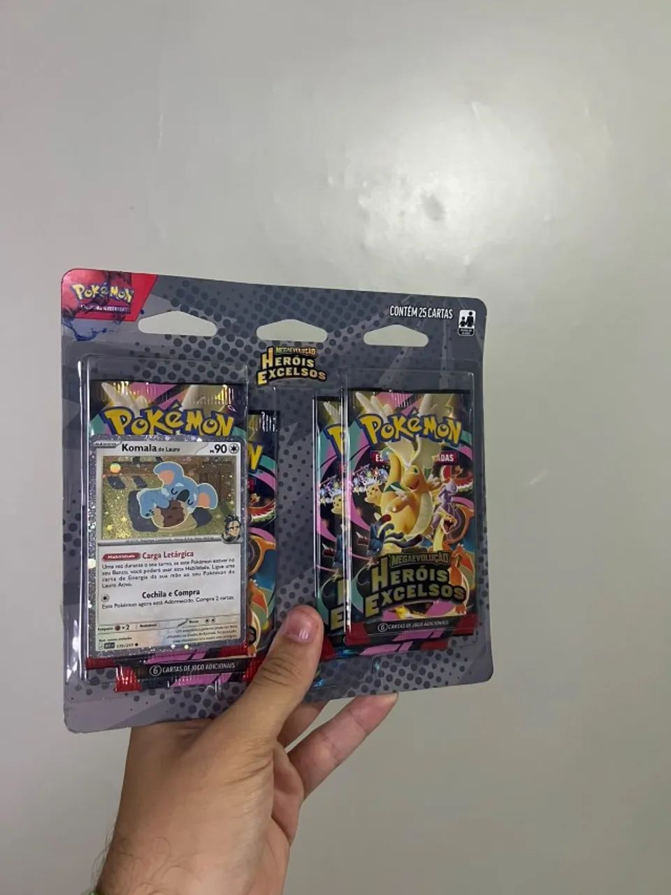Blister Quádruplo Megaevolução 2.5 - Heróis Excelsos