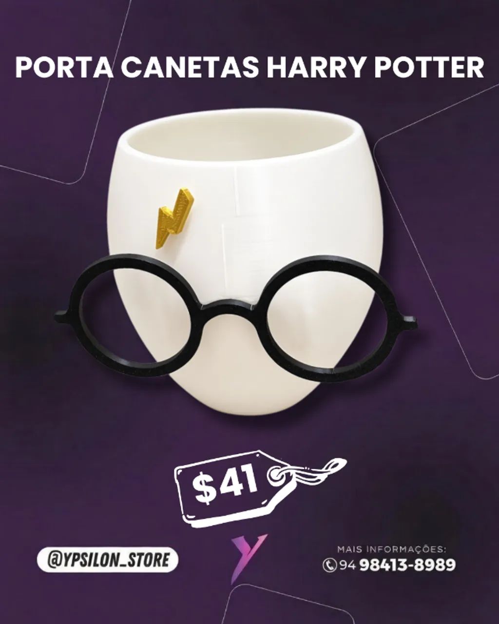 PORTA CANETA HARRY POTTER
