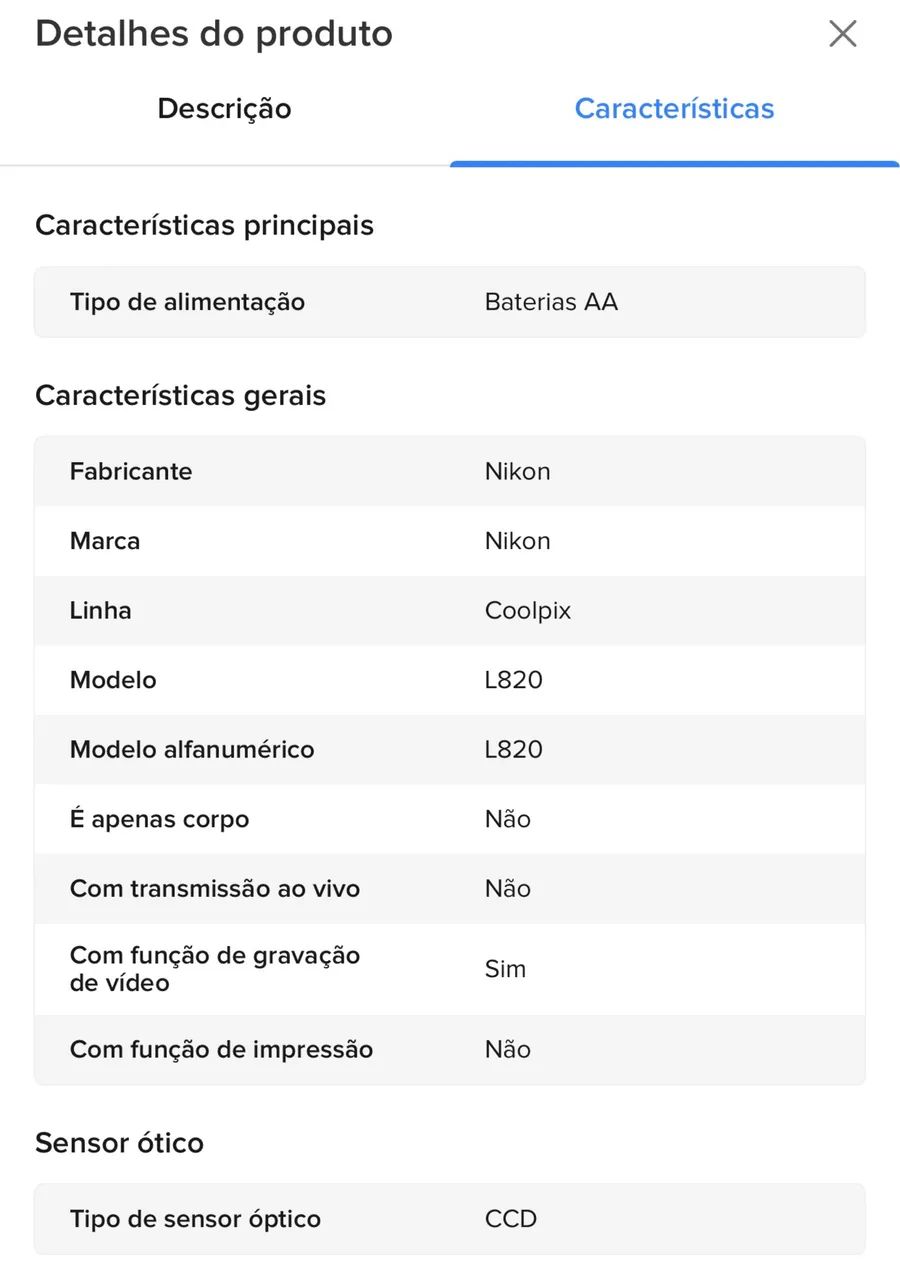 Câmera  Nikon impecável  - Foto 3