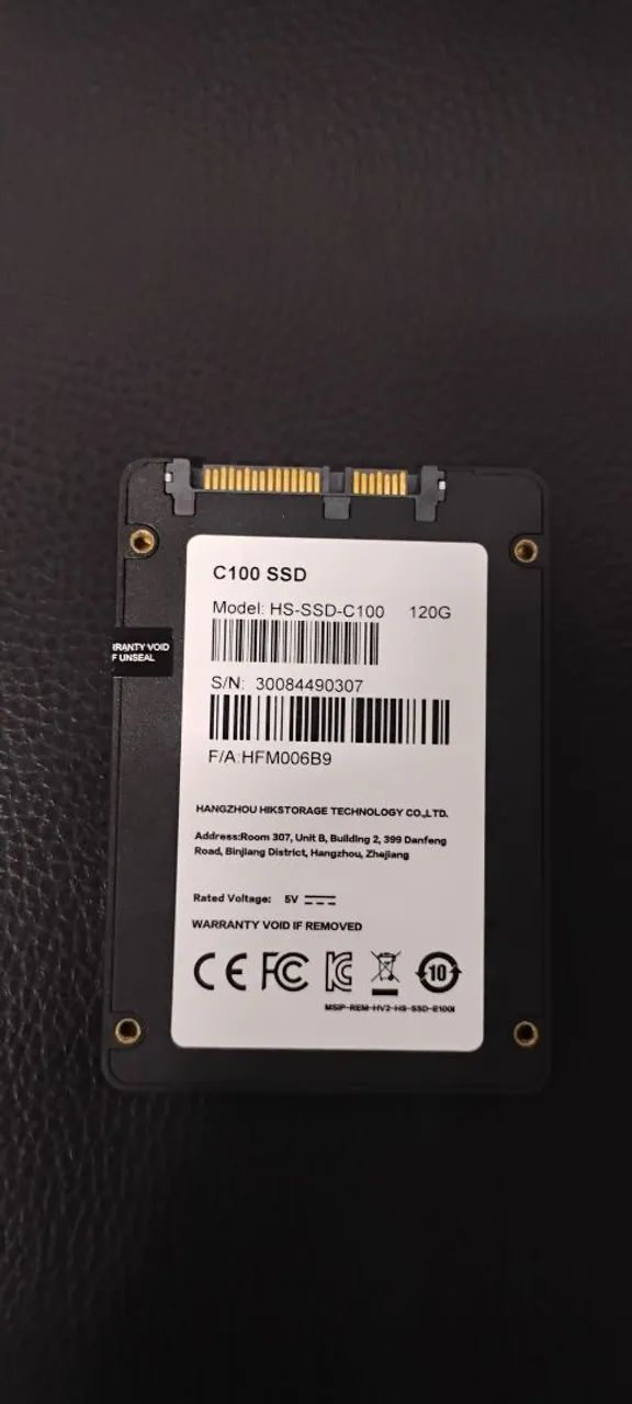PROMOÇÃO!! VENDO SSD HIKVISION 120GB R$80,00 (NEGOCIÁVEIS) - Foto 2