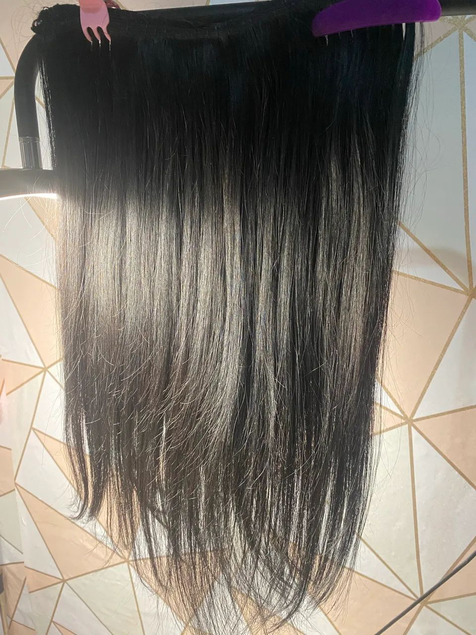 Cabelo humano 60cm - Foto 4