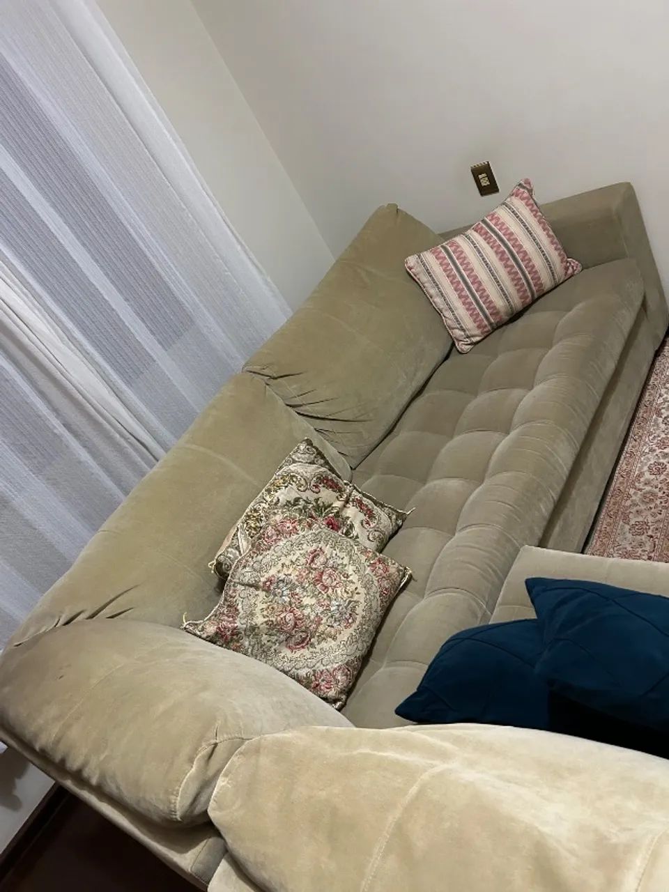 sofá com chaise longue sola sheslon - Foto 3