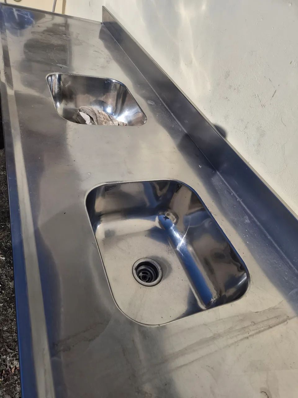Pia bancada de inox  - Foto 4