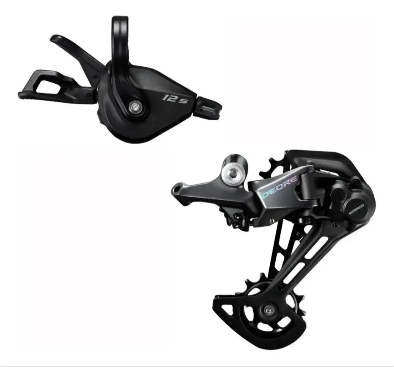 Shimano Deore 12v M6100 passador e câmbio 
