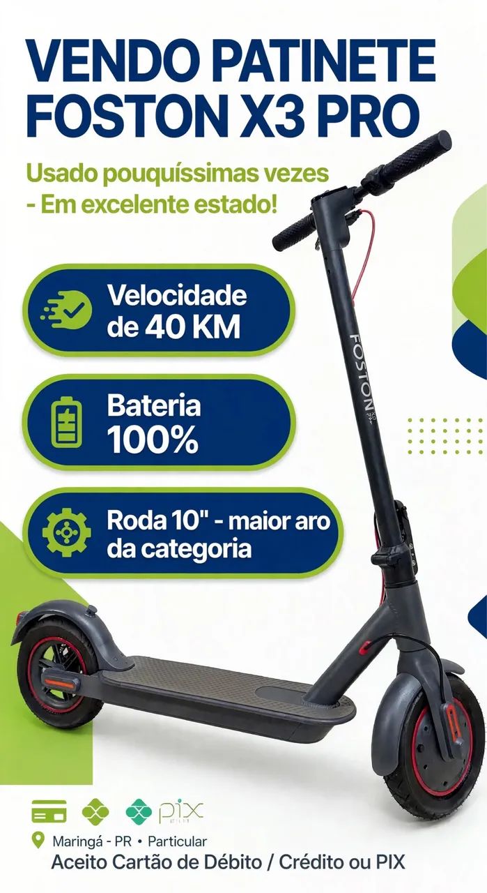 Patinete elétrico 